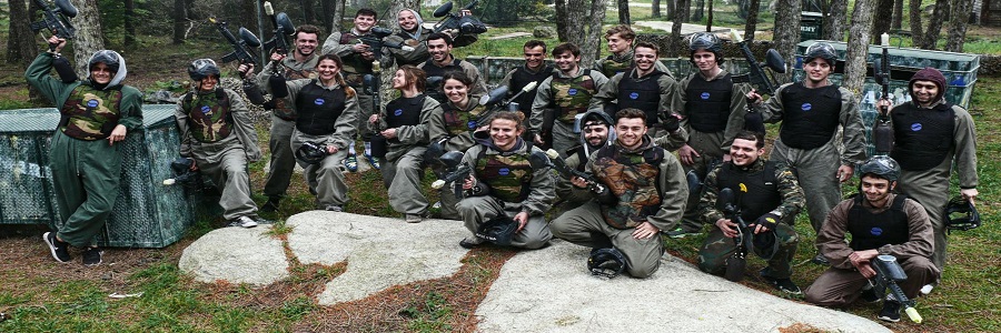 Paintball para despedidas en Sanxenxo